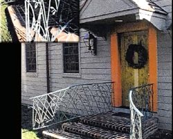 Front Door Entry Bamboo Stair Railing Front Door Entry Bamboo Stair Railing