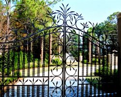 Toscana Mare Villa Entrance Gates Toscana Mare Villa Entrance Gates