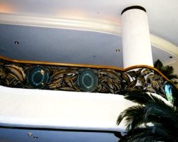 Loews Miami South Beach Main Lobby second floor Balcony Railing Loews Miami South Beach Main Lobby second floor Balcony Railing