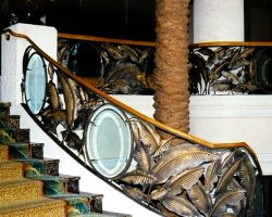 Loews Miami South Beach Hotel Main Lobby Stairway Railing Loews Miami South Beach Hotel Main Lobby Stairway Railing