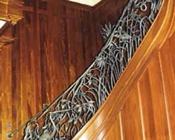 Sea Pines Hilton Head Grand Staircase Railing Sea Pines Hilton Head Island, SC Private Residence Grand Staircase Railing