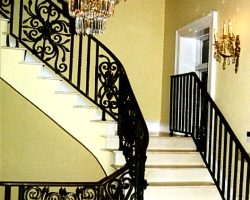Grand Staircase Railing Grand Staircase Railing Private Residence on Amelia Island, FL