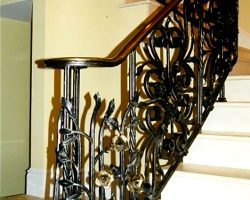 Grand Staircase Railing Newel Amelia Island, FL Private Residence Grand Staircase Railing Newel