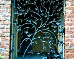 Dogwood Tree Side Entry Doorway Gate Dogwood Tree Side Entry Doorway Gate