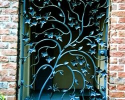 Dogwood Tree Side Entry Doorway Gate Dogwood Tree Side Entry Doorway Gate