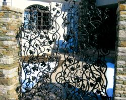 Grapevine Courtyard Entrance Gate Grapevine Courtyard Entrance Gate